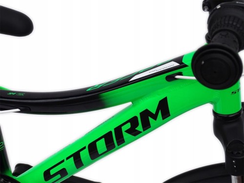 ROWER 20 RACER MTB AMORTYZOWANY SHIMANO ALUMINIUM ZIELONY+BŁOTNIKI 2