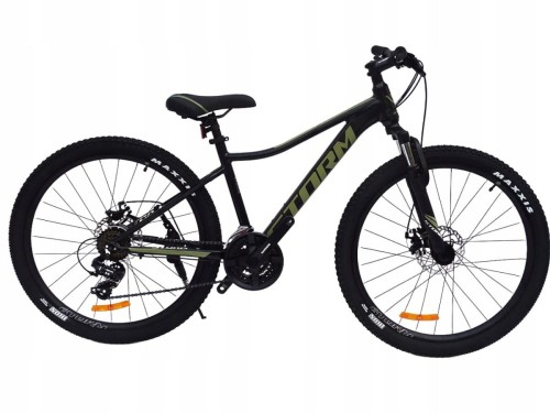 ROWER 26 STORM GÓRSKI MTB ALUMINIOWY RACER 1.0 15'' CZARNY OLIW +ZAMKNIĘCIE 1