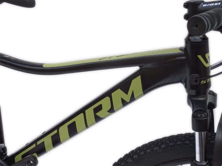 ROWER 26 STORM GÓRSKI MTB ALUMINIOWY RACER 1.0 15'' CZARNY OLIW +ZAMKNIĘCIE 2