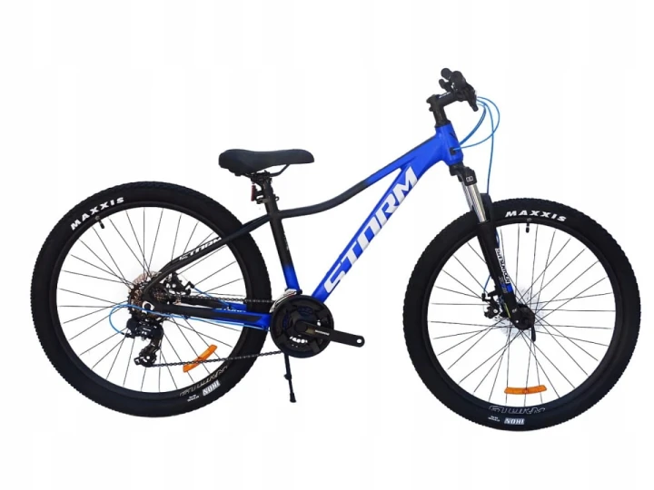 ROWER 27,5 STORM SHARK 1.0 GÓRSKI MTB ALUMINIOWY 15'' NIEBIESKI MAT 1