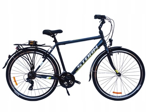 ROWER 28 STORM RUNNER TREKINGOWY 28 CZARNY MĘSKI 21'' TURYSTYCZNY 1