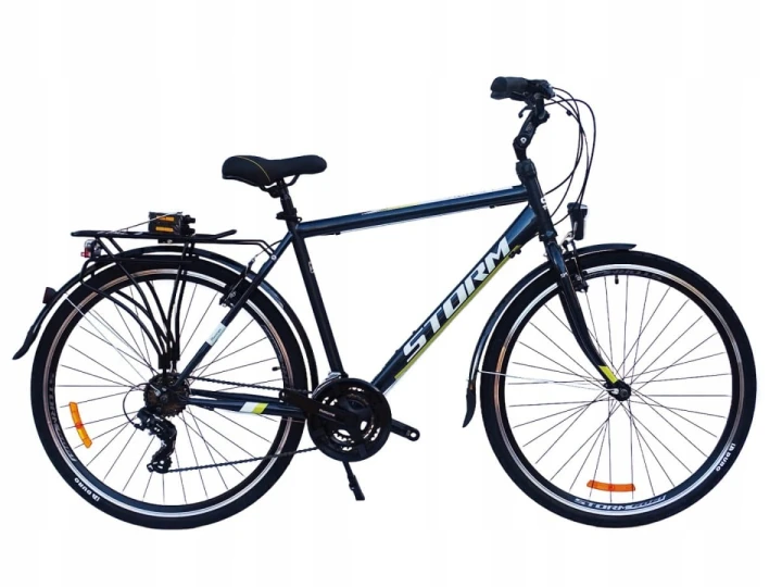 ROWER 28 STORM RUNNER TREKINGOWY 28 CZARNY MĘSKI 21'' TURYSTYCZNY 1