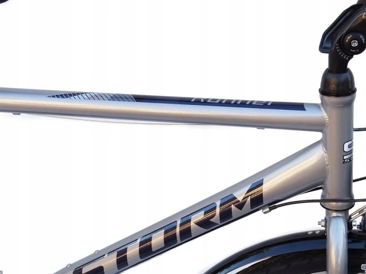 ROWER 28 STORM RUNNER TREKINGOWY 28 SREBRNY MĘSKI 19'' TURYSTYCZNY 2