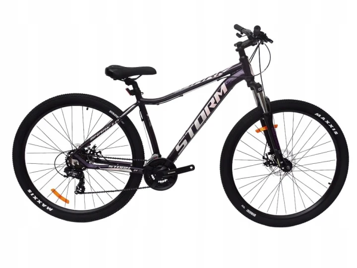 ROWER 29 1.0 STORM SHARK GÓRSKI MTB ALUMINIOWY 18'' FIOLETOWY ŚLIWKOWY 1