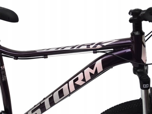 ROWER 29 1.0 STORM SHARK GÓRSKI MTB ALUMINIOWY 18'' FIOLETOWY ŚLIWKOWY 2