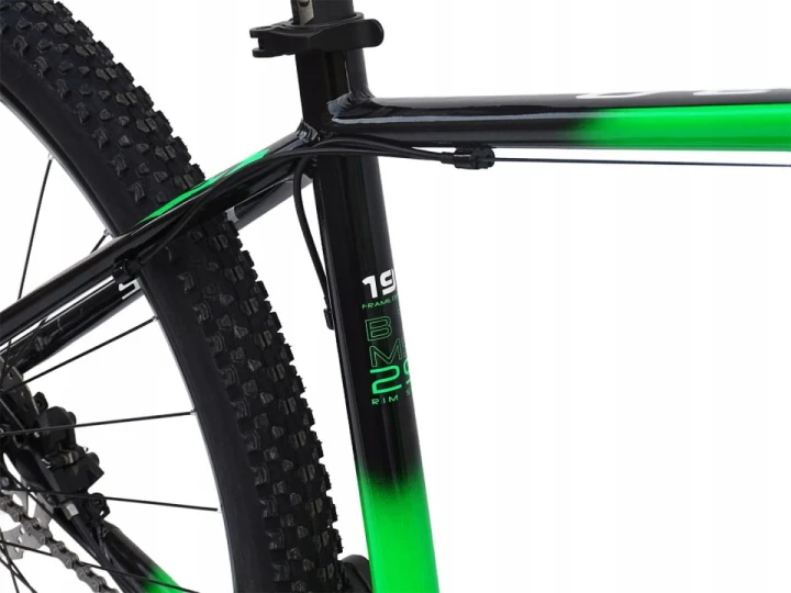 ROWER 29 2.0 STORM SHARK GÓRSKI MTB ALUMINIOWY 19'' ZIELONY CZARNY 3