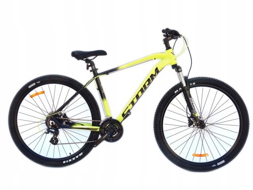 ROWER 29 2.0 STORM SHARK GÓRSKI MTB ALUMINIUM 19' ŻÓŁTY WERSJA LIMITOWANA 1