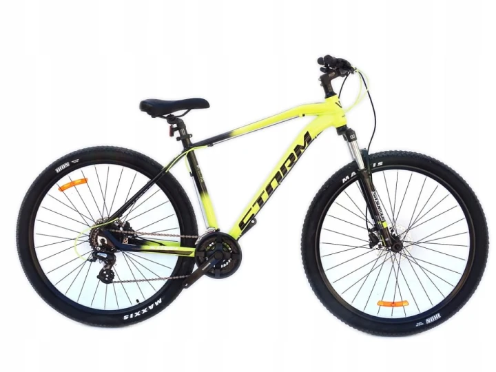 ROWER 29 2.0 STORM SHARK GÓRSKI MTB ALUMINIUM 19' ŻÓŁTY WERSJA LIMITOWANA 1