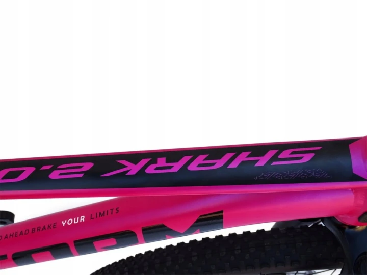 ROWER 29 2.0 STORM SHARK LADY GÓRSKI MTB ALUMINIOWY 16'' RÓŻOWY HYDRAULIKA 3