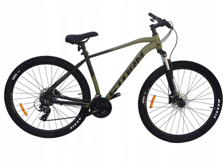 ROWER 29 2.0 STORM SHARK MĘSKI GÓRSKI MTB ALUMINIOWY 19'' HYDRAULIKA OLIWKA 1