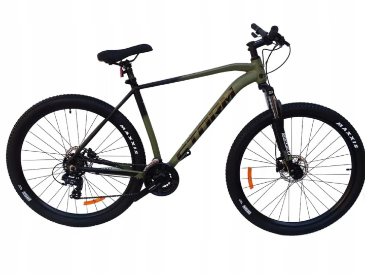 ROWER 29 2.0 STORM SHARK MĘSKI GÓRSKI MTB ALUMINIOWY 21'' HYDRAULIKA OLIWKA 1