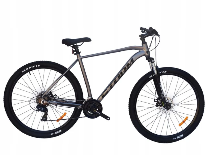 ROWER 29 STORM SHARK 1.0 GÓRSKI MTB ALUMINIOWY RAMA 21'' TARCZOWE SZARY MAT 1