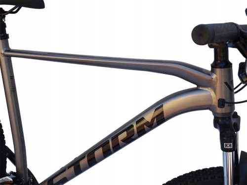 ROWER 29 STORM SHARK 1.0 GÓRSKI MTB ALUMINIOWY RAMA 21'' TARCZOWE SZARY MAT 2