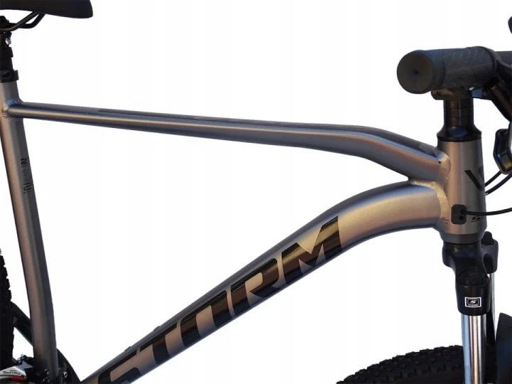 ROWER 29 STORM SHARK 1.0 GÓRSKI MTB ALUMINIOWY RAMA 21'' TARCZOWE SZARY MAT 2