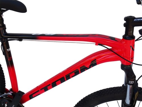ROWER 29 STORM SHARK 1.0. GÓRSKI MTB ALUMINIOWY RAMA 19'' TARCZOWE CZERWONY 2