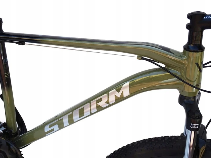 ROWER 29 STORM SHARK 1.0. GÓRSKI MTB ALUMINIOWY RAMA 19'' TARCZOWE OLIWKOWY 2