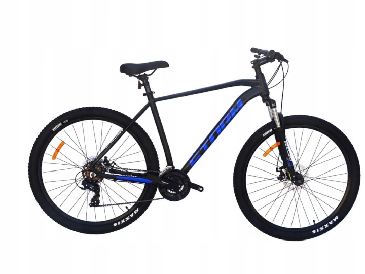 ROWER 29 STORM SHARK 1.0. GÓRSKI MTB ALUMINIOWY RAMA 21'' TARCZOWE CZARNY 1