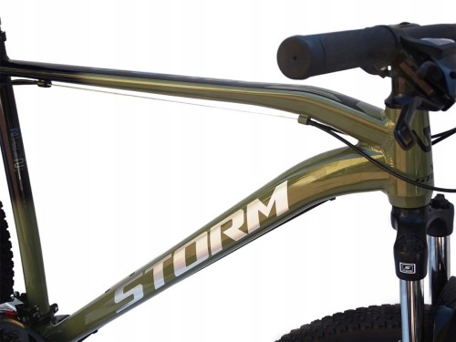 ROWER 29 STORM SHARK 1.0. GÓRSKI MTB ALUMINIOWY RAMA 21'' TARCZOWE OLIWKA 2