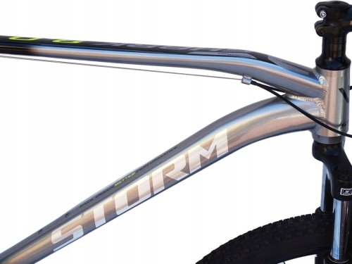 ROWER 29 STORM SHARK 1.0. GÓRSKI MTB ALUMINIOWY RAMA 21'' TARCZOWE SREBRNY 2