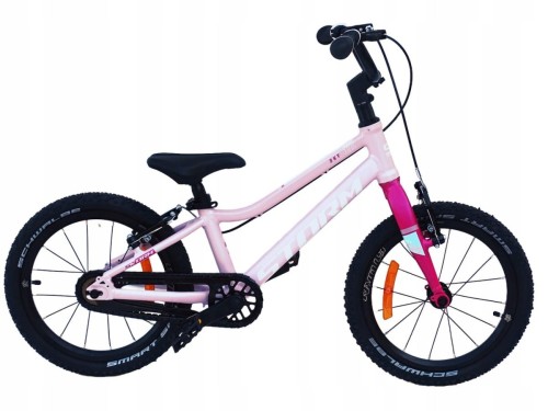 ROWER DZIECIĘCY 16 STORM SKY 16 SUPER LEKKI 6,1 KG SUPER LIGHT MATOWY RÓŻ 1