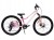 ROWER 24 QUEEN MTB AMORTYZOWANY SHIMANO ALUMINIUM RÓŻOWO RÓŻOWY TARCZOWE HA 1
