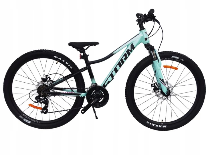 ROWER 26 STORM GÓRSKI MTB ALUMINIOWY QUEEN 1.0 13'' TURKUSOWO CZARNY 1