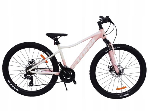 ROWER 26 STORM GÓRSKI MTB ALUMINIOWY QUEEN 1.0 15'' RÓŻOWO-BIAŁY 1