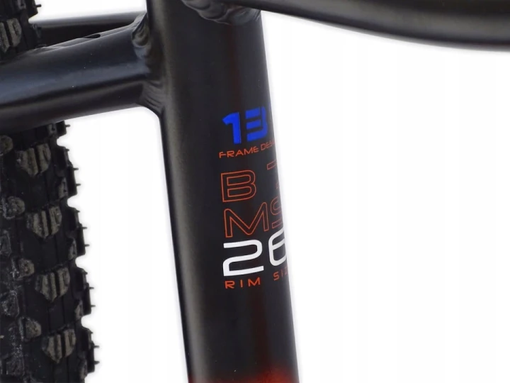 ROWER 26 STORM GÓRSKI MTB ALUMINIOWY RACER 1.0 13'' POMARAŃCZOWY+ZAMKNIĘCIE 3