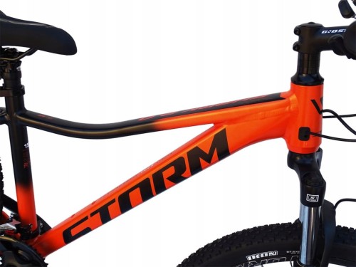 ROWER 27,5 2.0 STORM SHARK GÓRSKI MTB ALUMINIOWY 15'' POMARAŃCZOWY 2