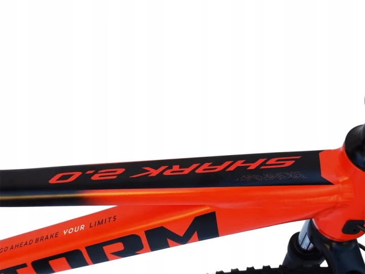 ROWER 27,5 2.0 STORM SHARK GÓRSKI MTB ALUMINIOWY 15'' POMARAŃCZOWY 3