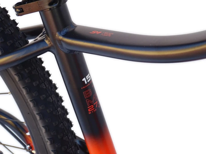 ROWER 27,5 2.0 STORM SHARK GÓRSKI MTB ALUMINIOWY 15'' POMARAŃCZOWY 4
