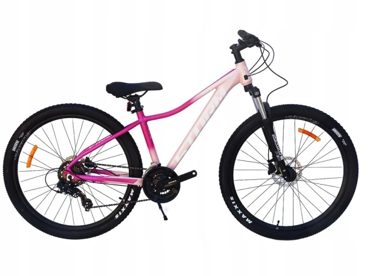 ROWER 27,5 2.0 STORM SHARK GÓRSKI MTB ALUMINIOWY 15'' PUDROWY RÓŻ 1