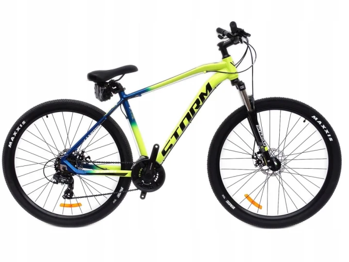 ROWER 29 1.0 STORM SHARK GÓRSKI MTB ALUMINIOWY 19'' NIEBIESKO -ŻÓŁTY LIMIT 1