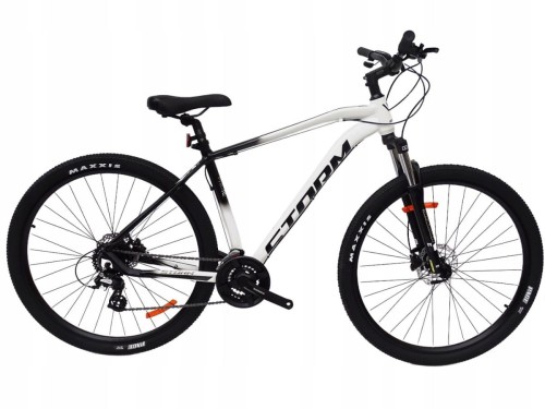 ROWER 29 2.0 STORM SHARK GÓRSKI MTB ALUMINIOWY 19'' BIAŁO CZARNY HYDRAULIKA 1