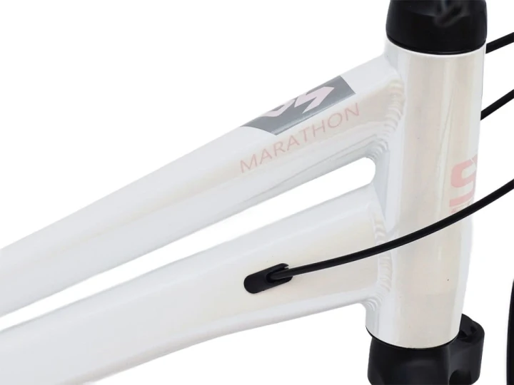 ROWER STORM MARATHON 1.0 26 ALUMINIOWY AMORTYZOWANY BIAŁY RÓŻOWY 2