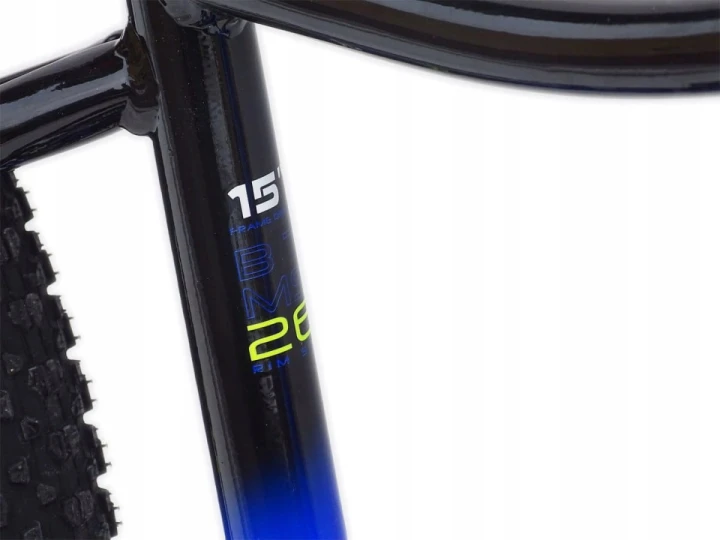 ROWER 26 STORM GÓRSKI MTB ALUMINIOWY RACER 1.0 15'' NIEBIESKI +ZAMKNIĘCIE 3