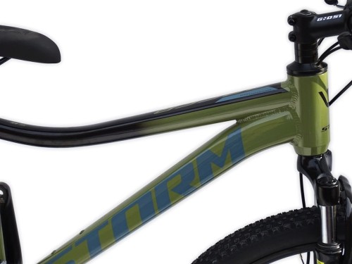 ROWER 26 STORM GÓRSKI MTB ALUMINIOWY RACER 1.0 15'' OLIWKOWY+ZAMKNIĘCIE 2