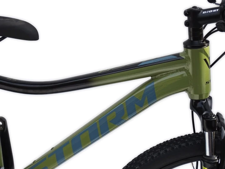 ROWER 26 STORM GÓRSKI MTB ALUMINIOWY RACER 1.0 15'' OLIWKOWY+ZAMKNIĘCIE 2