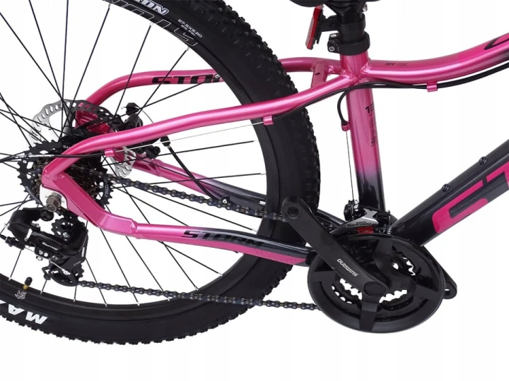 ROWER 27,5 1.0 STORM SHARK GÓRSKI MTB ALUMINIOWY 13,5'' GRAFITOWO-MALINOWY 4