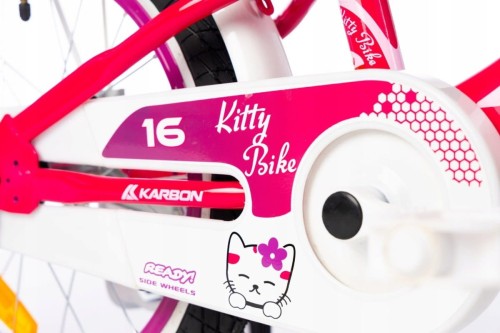 ROWER ALUMINIOWY DZIECIĘCY 16'' KARBON STAR ROŻOWY DLA DZIEWCZYNKI 2