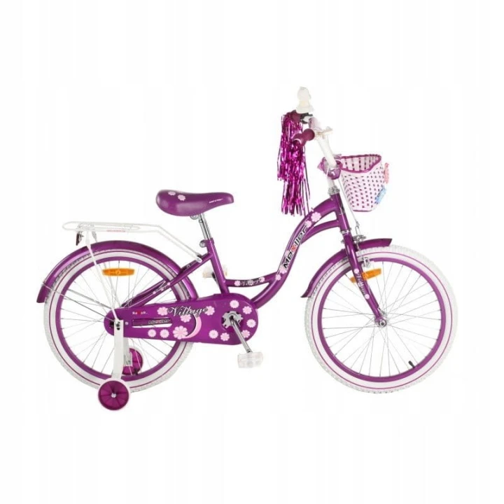 ROWER DZIECIĘCY 16 '' MEXLLER VILLAGE FIOLETOWY