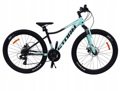 ROWER 26 STORM GÓRSKI MTB ALUMINIOWY QUEEN 1.0 15'' TURKUSOWO-CZARNY 1