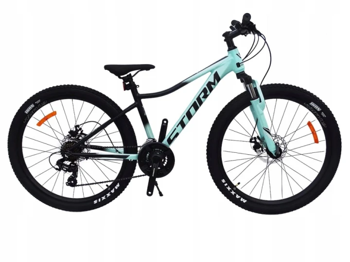 ROWER 26 STORM GÓRSKI MTB ALUMINIOWY QUEEN 1.0 15'' TURKUSOWO-CZARNY 1