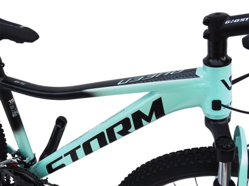 ROWER 26 STORM GÓRSKI MTB ALUMINIOWY QUEEN 1.0 15'' TURKUSOWO-CZARNY 2